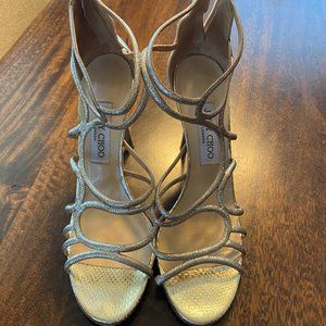 Jimmy Choo Gold Heels